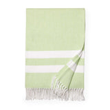 Colette Striped Throw - Kiwi