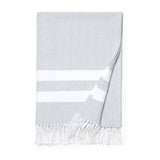 Colette Striped Throw - Tin